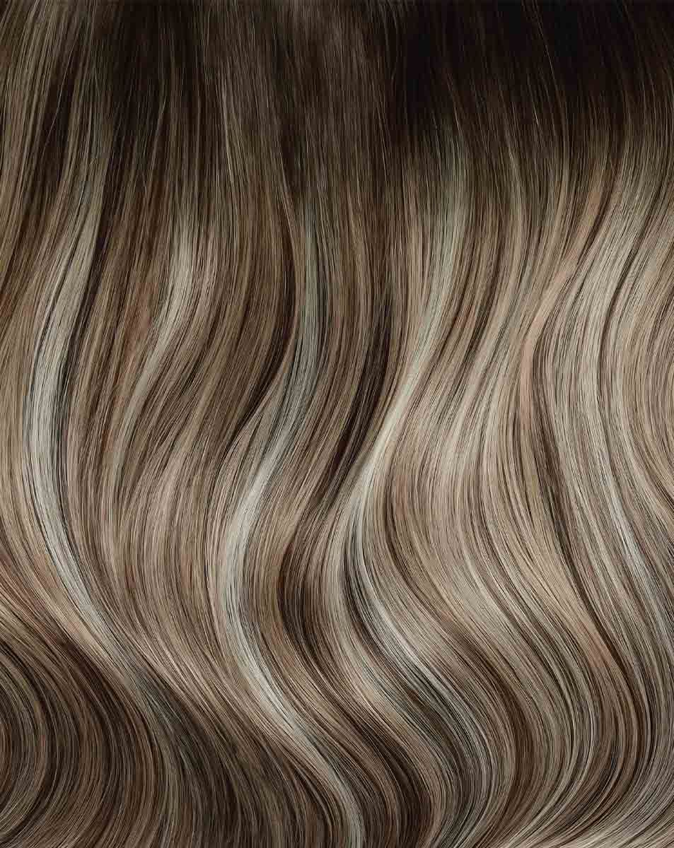 At-Home Invisible Tape Weft Hair Extensions