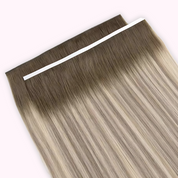 At-Home Invisible Tape Weft Hair Extensions